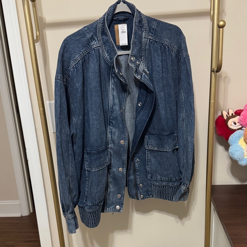 GAP Women's Blue Jean Jacket
